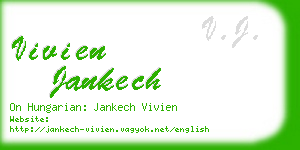 vivien jankech business card